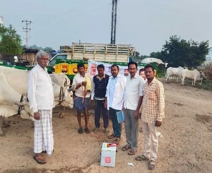గాలికుంటు వ్యాధి టీకాలు అందజేత