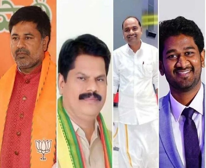 నాలుగు ప్రధాన పార్టీలవారు ఇక్కడినుంచే.!