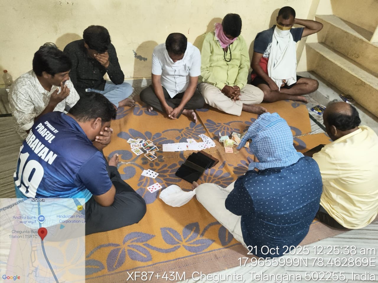 పేకాట పై టాస్క్ ఫోర్స్ దాడి