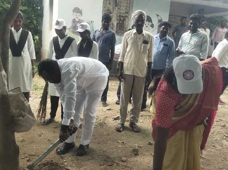 NSS శిబిరంలో స్వచ్ఛ భారత్‌పై అవగాహన ర్యాలీ