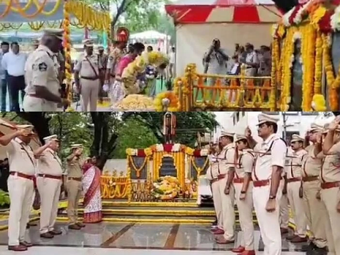 అమరులైన పోలీసులకు ఘన నివాళి.!
