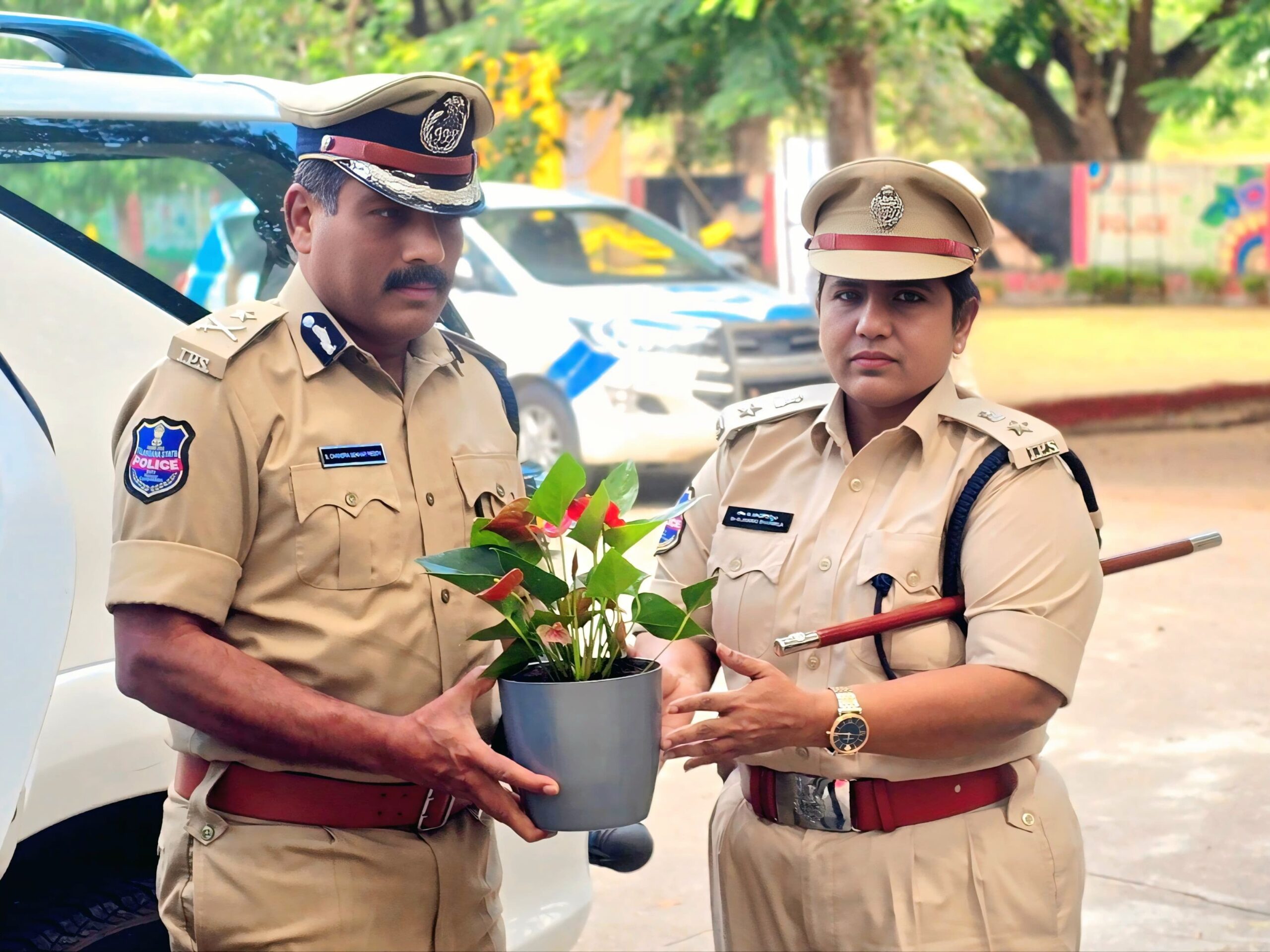 జిల్లా పోలీస్ కార్యాలయాన్ని సందర్శించిన ఐజీ