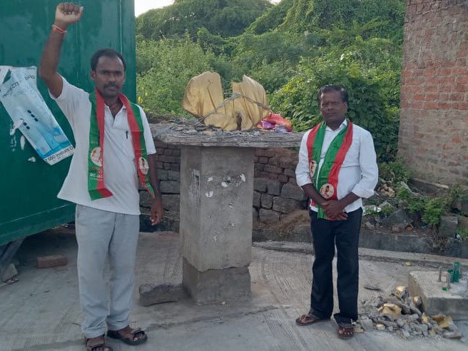 ‘విగ్రహాన్ని ధ్వంసం చేసిన వ్యక్తిని కఠినంగా శిక్షించాలి’