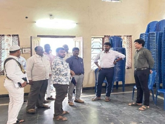 గిరిజన అభ్యుదయ భవనన్నీ పరిశీలించిన పీఓ
