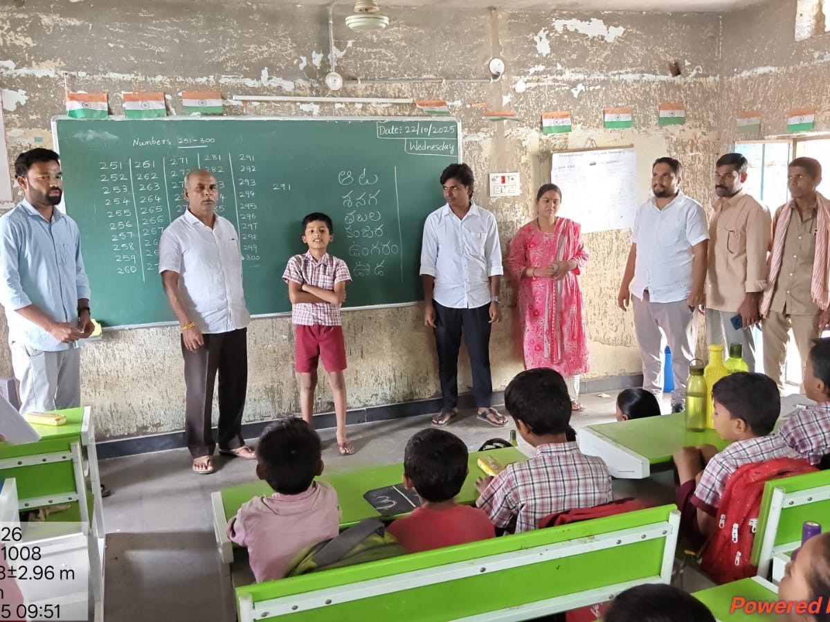 ప్రాథమిక విద్యాభ్యాసం మెరుగుపరచాలి :MPDO