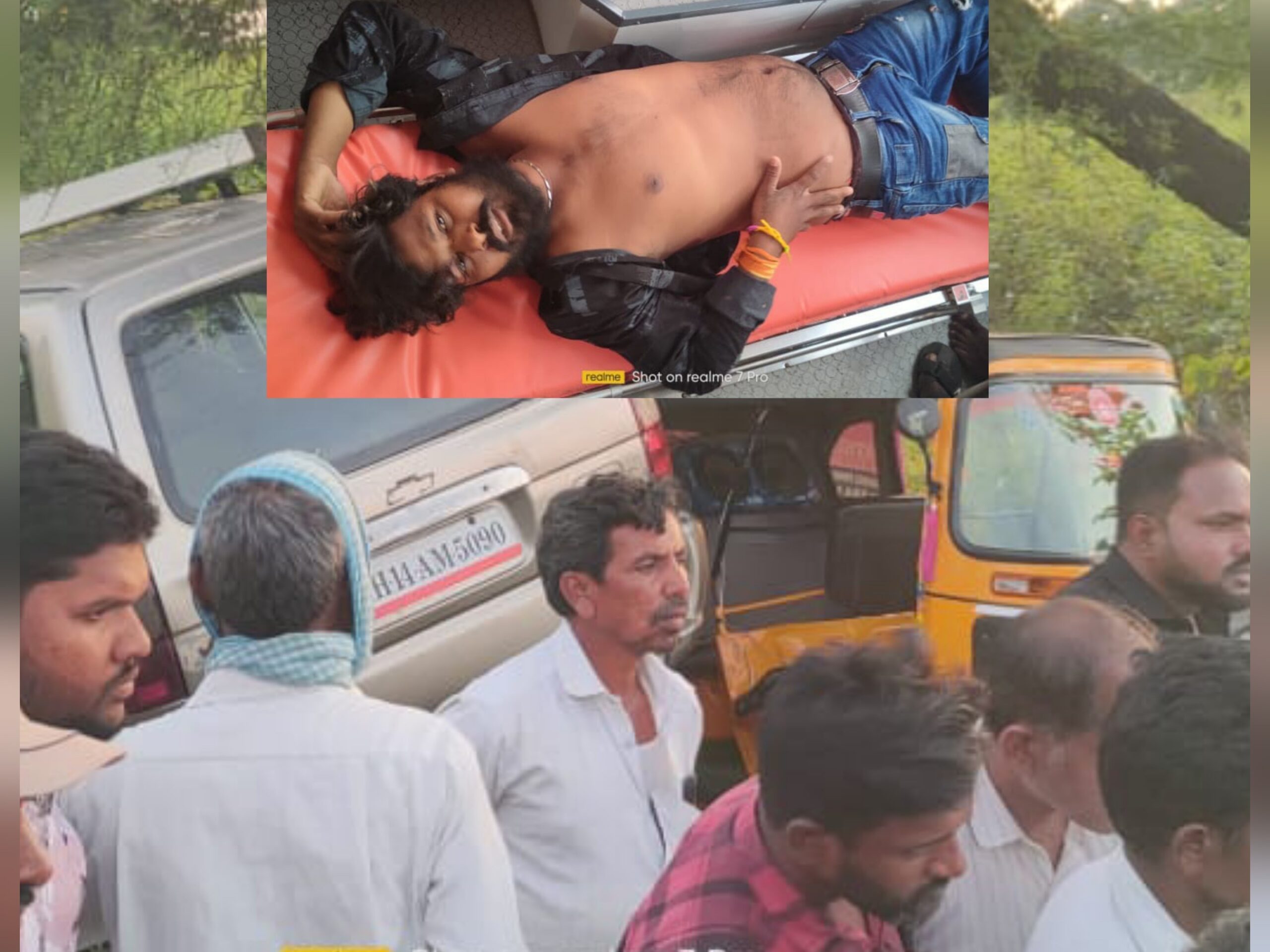 ఆటో డ్రైవర్‌కు తీవ్ర గాయాలు