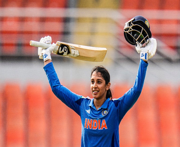 ప్రపంచ‌కప్‌లో స్మృతి మంధాన మరో సెంచరీ