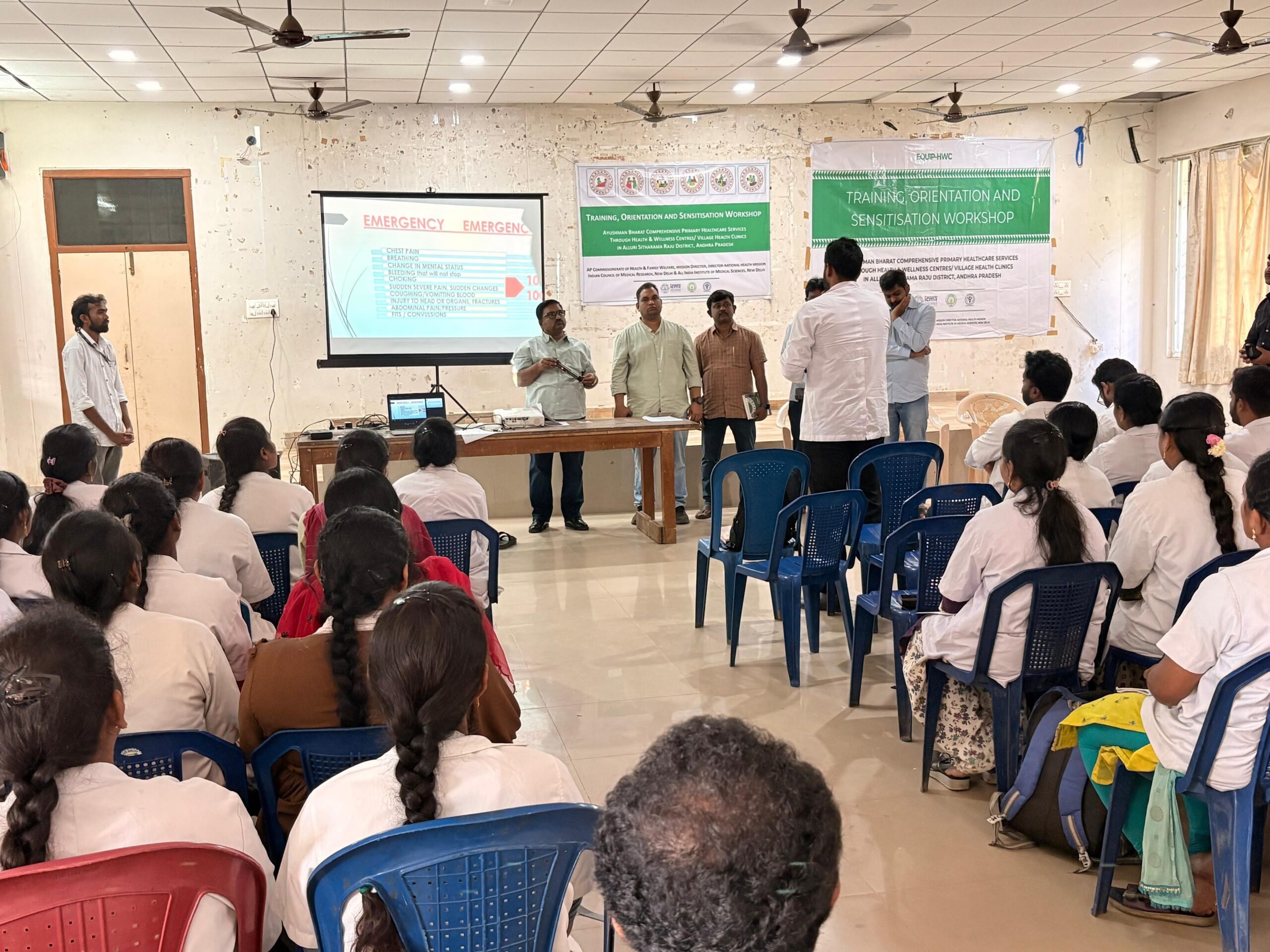 ఆయుష్మాన్ ఆరోగ్య కేంద్రాల ద్వారా ప్రజలకు మెరుగైన సేవలు