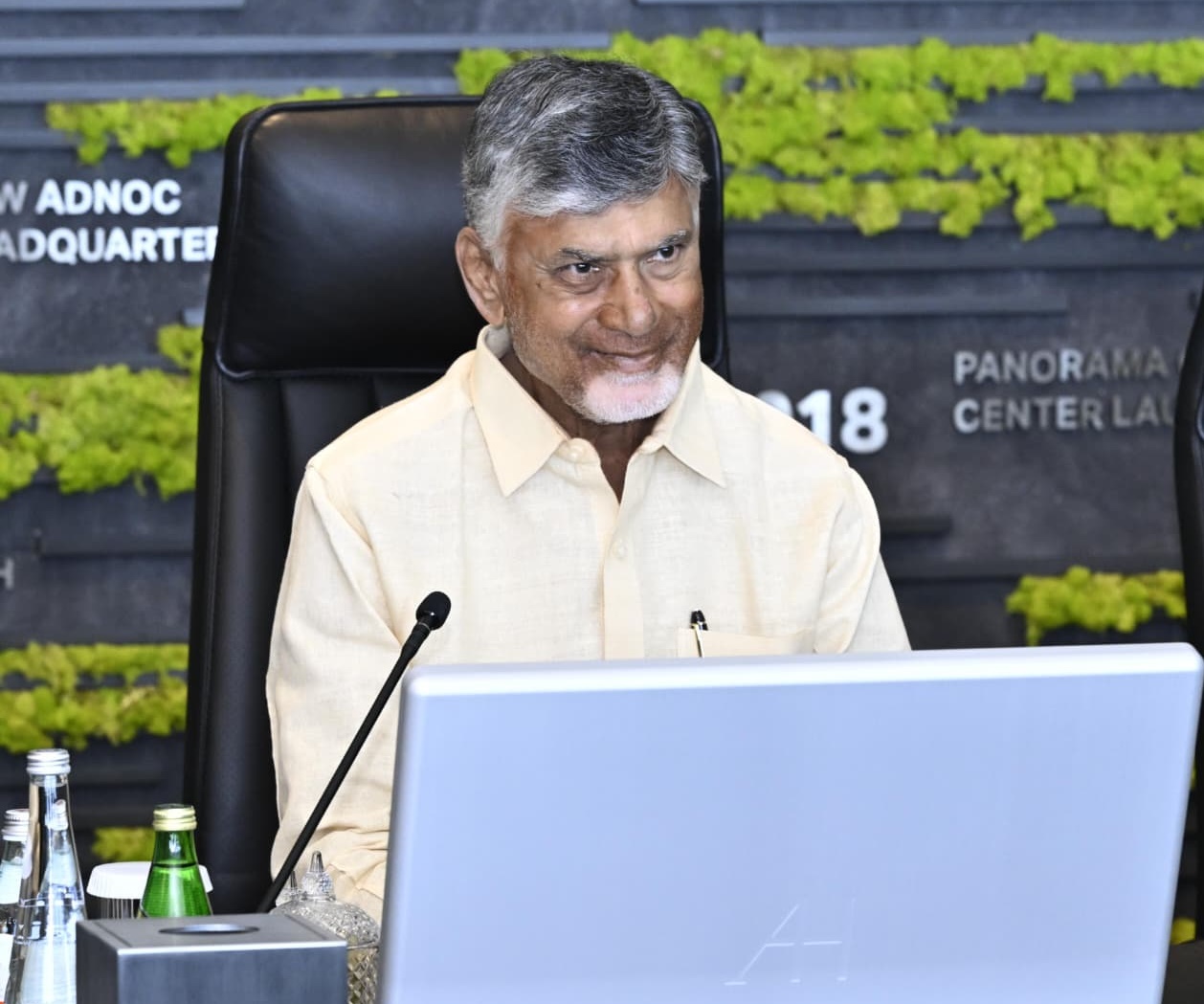అగ్తియా గ్రూప్ సీఈవోతో చంద్రబాబు భేటీ