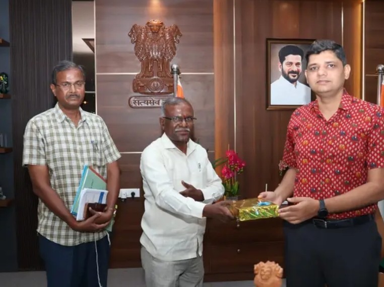 కామారెడ్డికి నూతన సీపీవోగా రఘునందన్ బాధ్యతలు