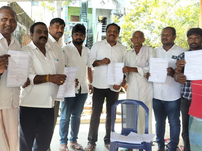 ఎల్ కోటలో కోటి సంతకాల సేకరణ కార్యక్రమం