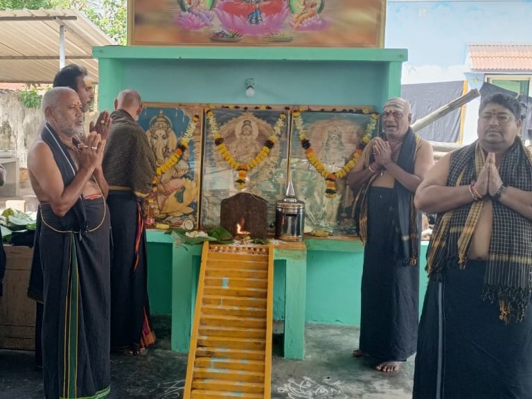 ఆమదాలవలసలో ప్రారంభమైన అయ్యప్ప స్వామి దీక్షలు
