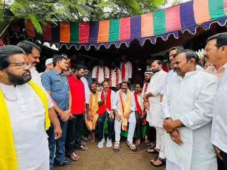 గుంతకల్లు ఎమ్మెల్యే హామీ.. దీక్షల విరమణ