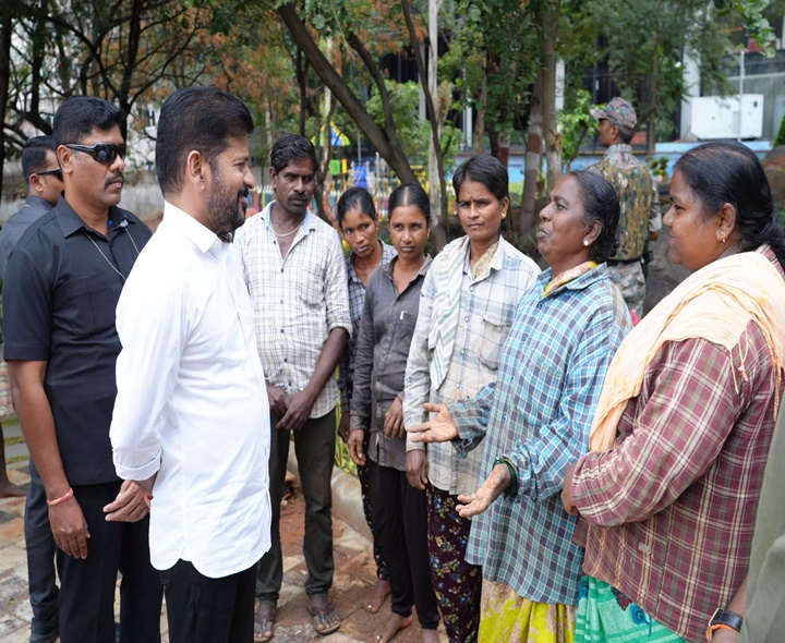 జూబ్లీహిల్స్‌లో CM రేవంత్ ఆకస్మిక పర్యటన