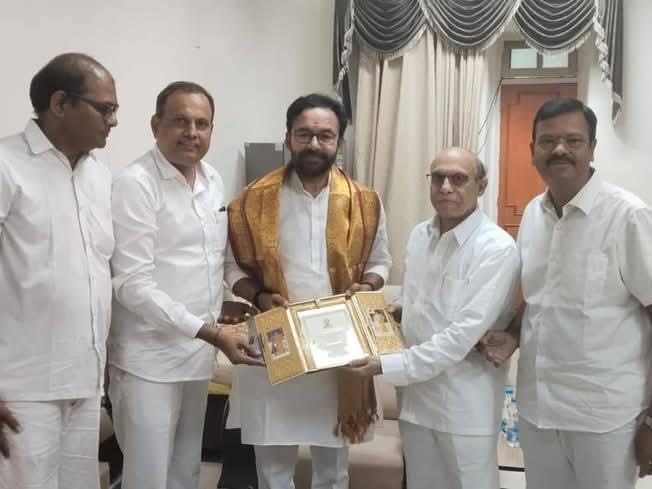 శతజయంతి ఉత్సవాలకు కిషన్ రెడ్డికి ఆహ్వానం