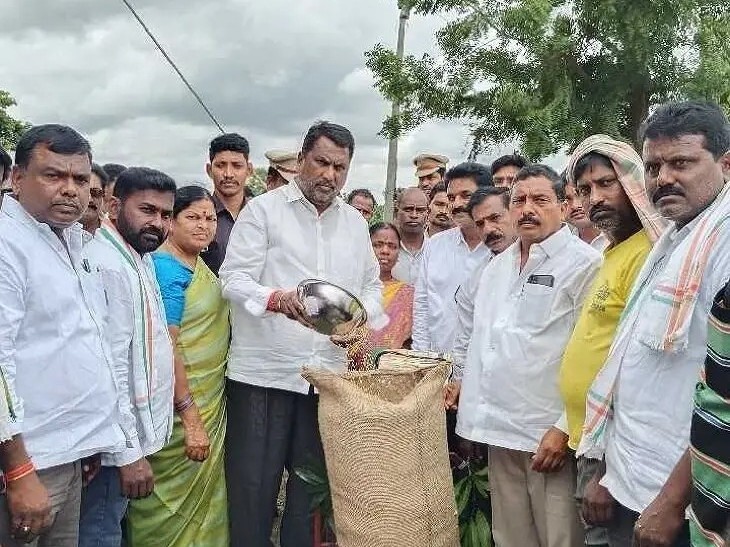 కొనుగోలు కేంద్రాలను ప్రారంభించిన మంత్రి