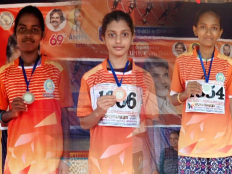 జాతీయ స్థాయి క్రీడా పోటీలకు విద్యార్థుల ఎంపిక