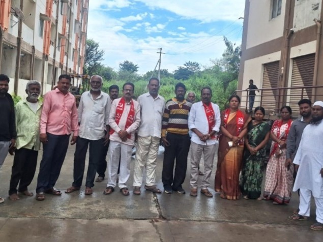 బస్తీ ప్రజల సమస్యలను తీరుస్తూ దూసుకుపోతున్న CITU