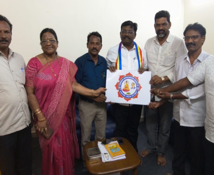 త్రి రత్న బౌద్ధ ధమ్మ సొసైటీ లోగో ఆవిష్కరించిన ఎమ్మెల్యే