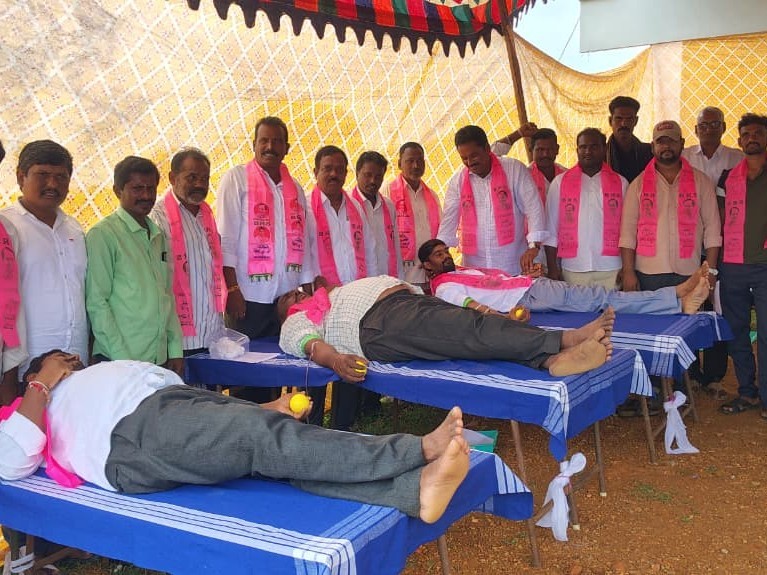 BRS యువజన విభాగం ఆధ్వర్యంలో రక్తదాన శిబిరం