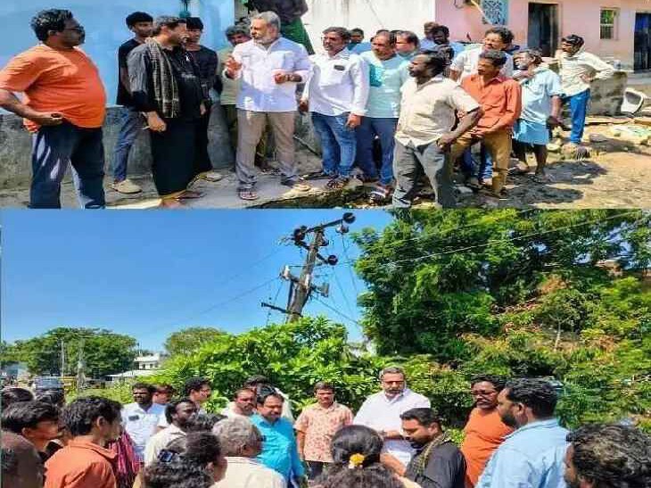 Dy.Cm ఆదేశాలతో గ్రామాల్లో పర్యటించిన అధికారులు