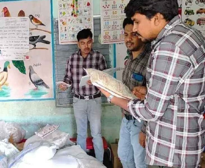 అంగన్వాడీ సెంటర్లను తనిఖీ చేసిన MPDO