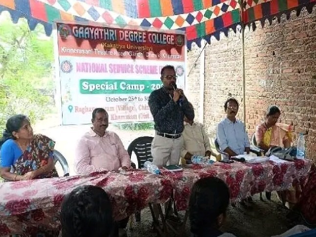 రాఘవపురంలో ఎన్ఎస్ఎస్ శిబిరం
