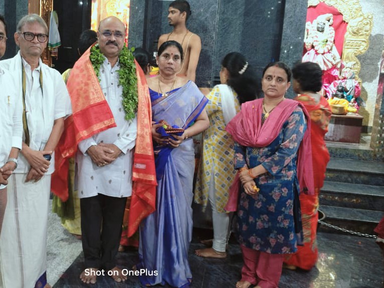 వెంకటేశ్వర స్వామిని దర్శించుకున్న విజిలెన్స్ ఎస్పీ