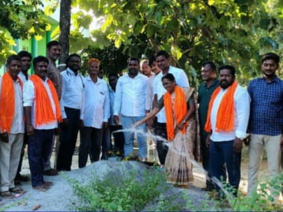 కేంద్ర ప్రభుత్వ నిధులతో గ్రామాల్లో శాశ్వత అభివృద్ధి