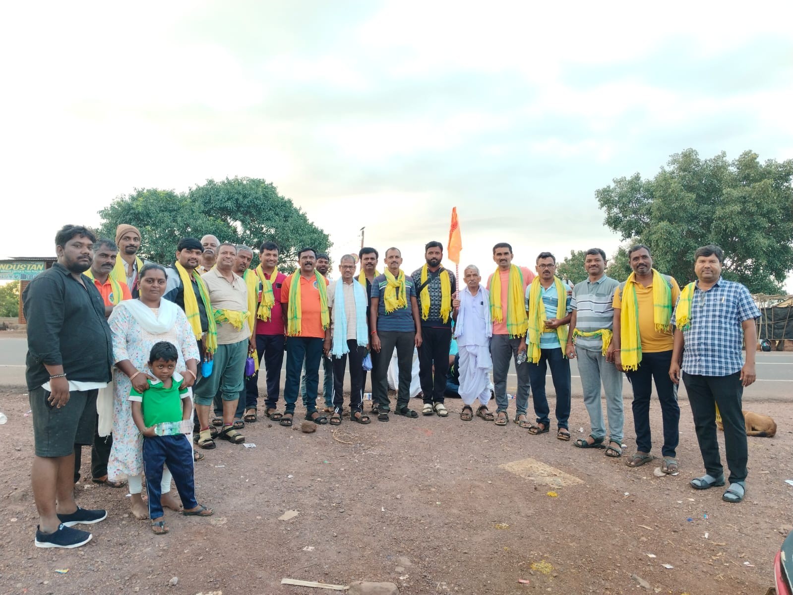 గానుగాపూర్ కు దత్త దీక్ష పరుల పాదయాత్ర