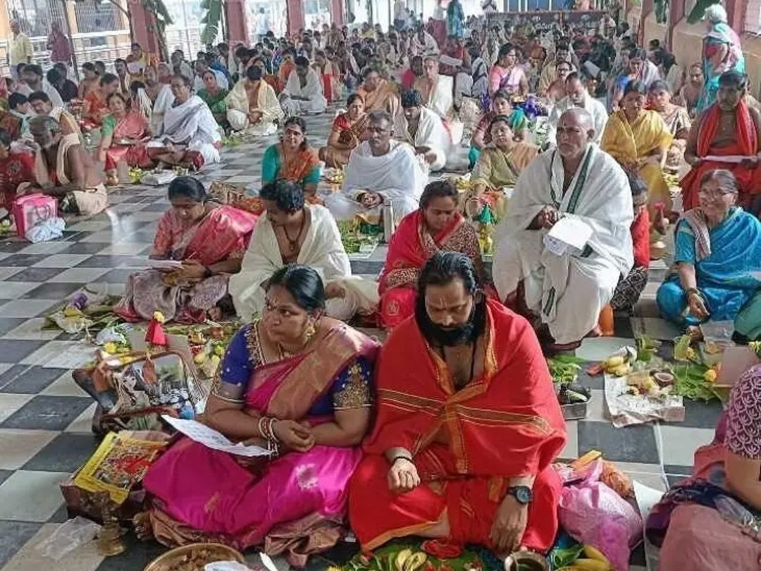 తెనాలి వైకుంఠపురంలో కార్తీక వ్రతాలు ప్రారంభం
