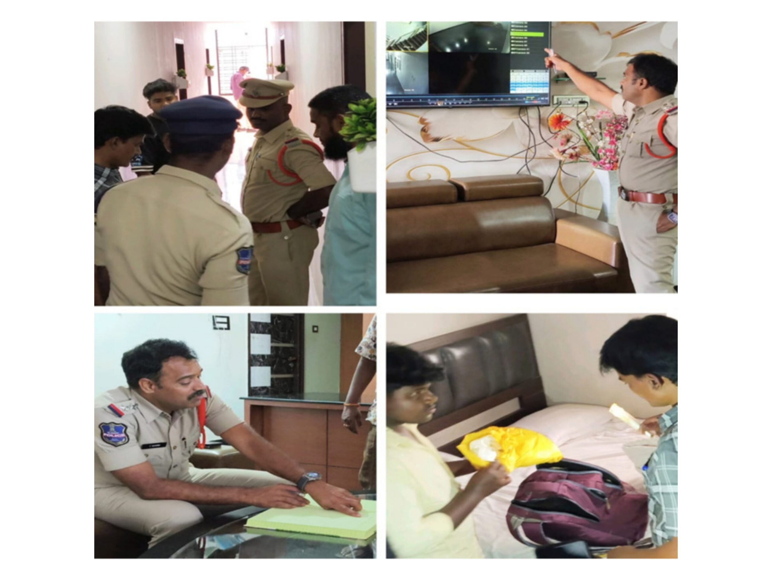 రాత్రి సమయంలో డ్రోన్లు చక్కర్లు.. పోలీసుల విచారణ