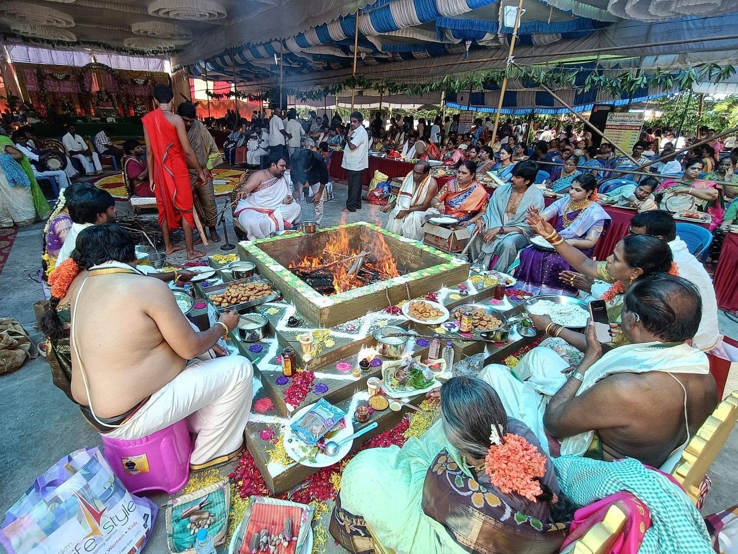 కార్తీక వన సమారాధనలో పూజా కార్యక్రమాలు
