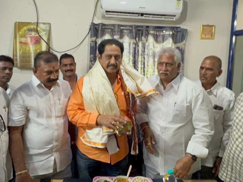 నందిగామలో సినీ నటుడు సుమన్