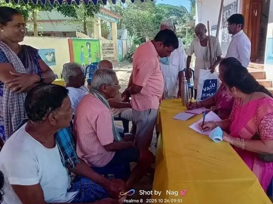 దేరశాంలో ఉచిత మెగా వైద్య శిబిరం