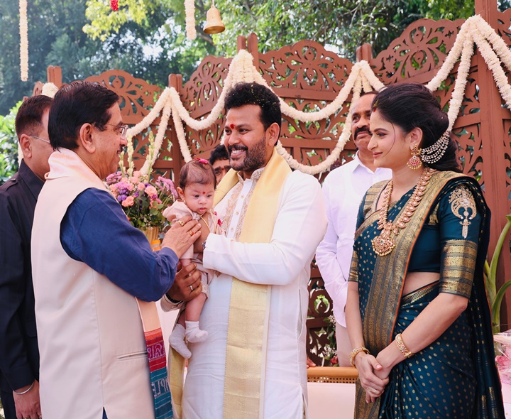 టీడీపీ ఎంపీ కుమారుడి.. పేరు తెలుసా?