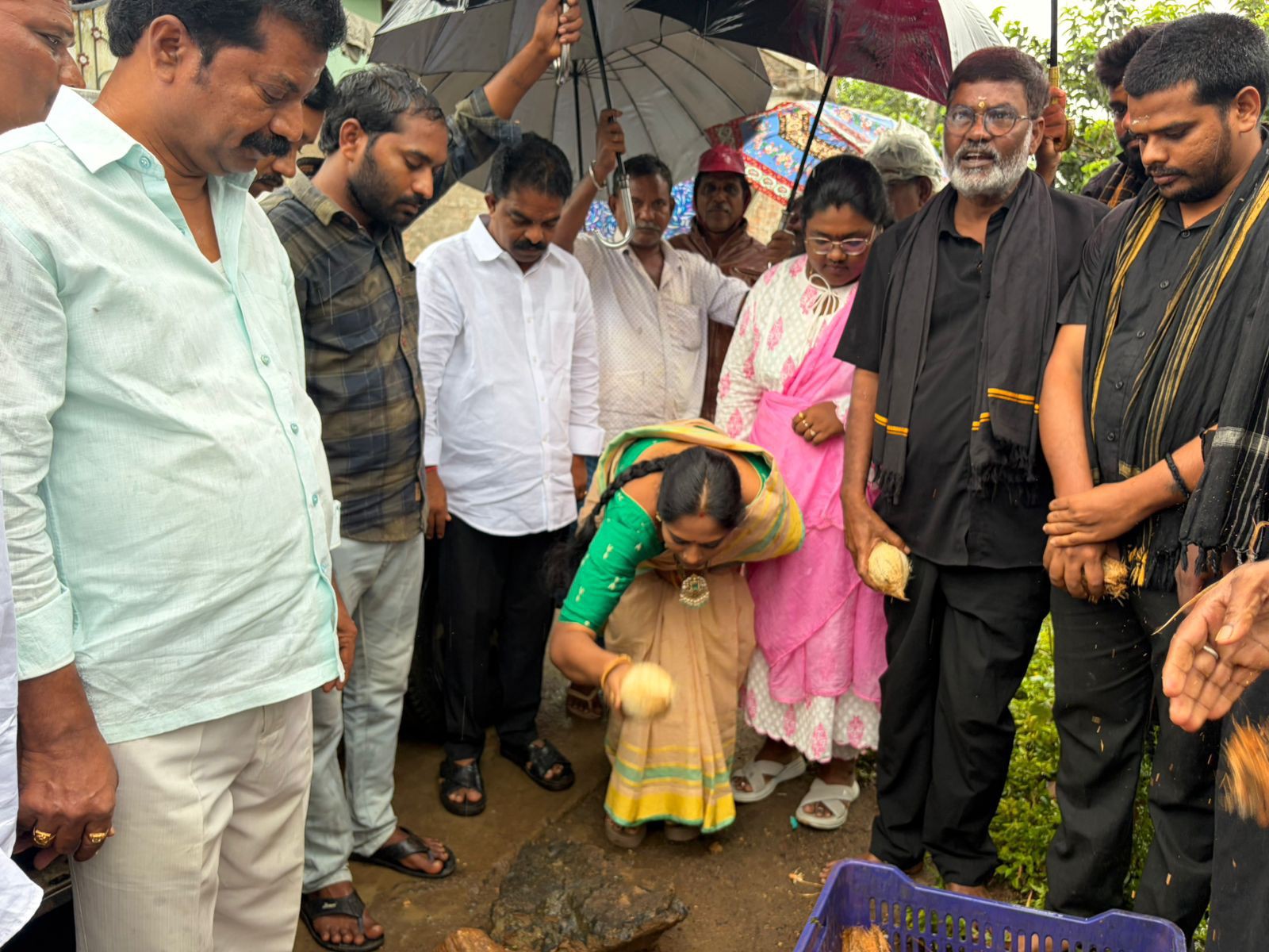 నూతన డ్రైనేజీ‌కి శంకుస్థాపన చేసిన జనసేన కోఆర్డినేటర్