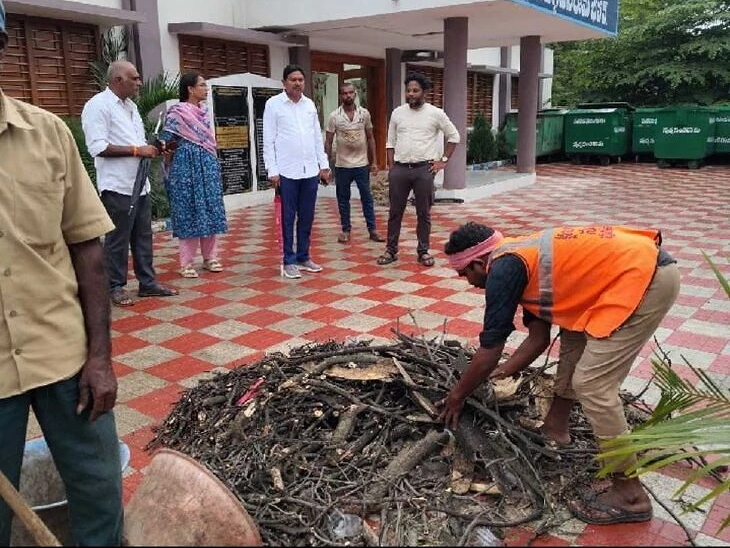 నందిగామలో పునరావాస కేంద్రాలు ఏర్పాటు