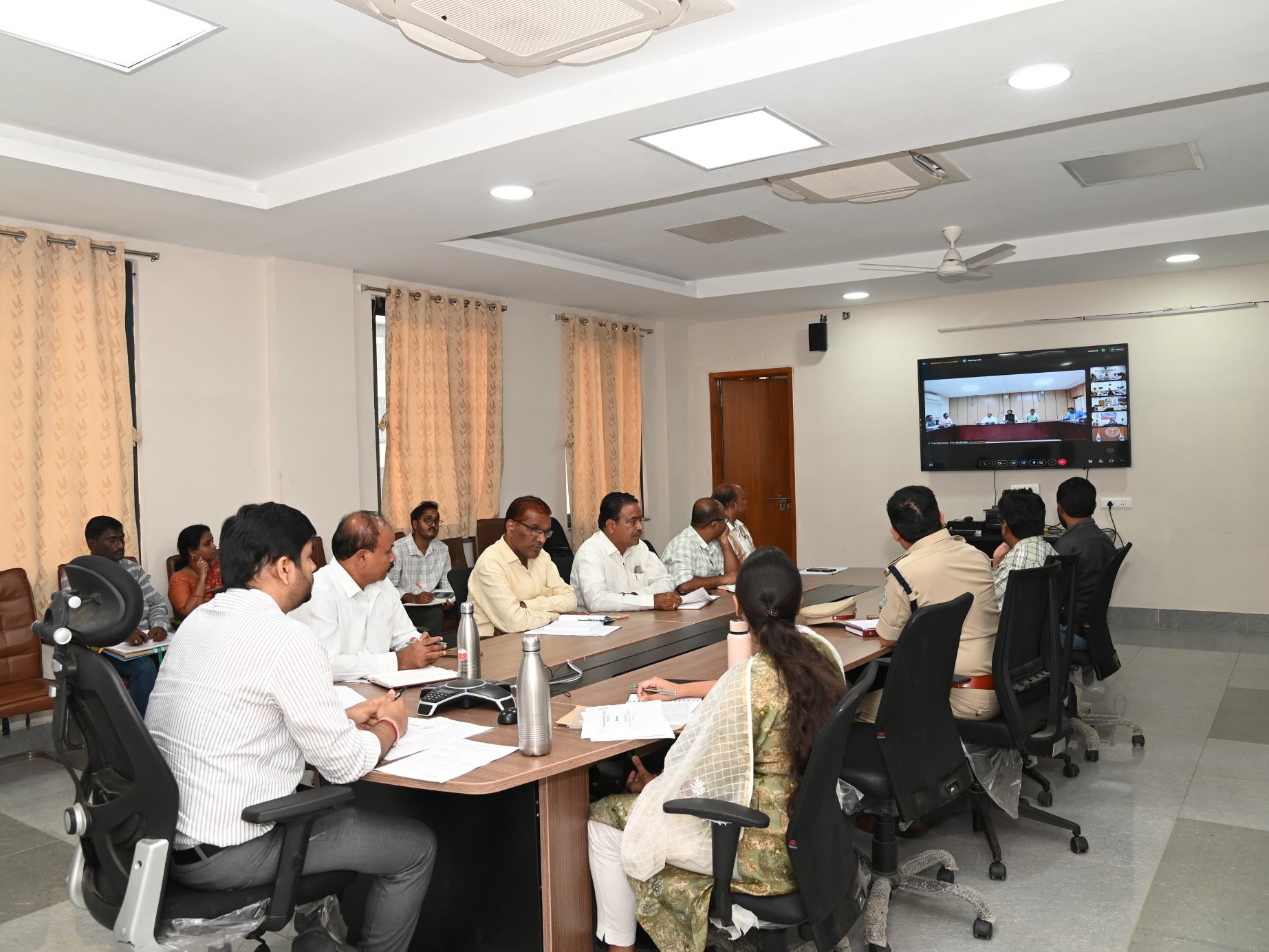 ‘ర్షాల కారణంగా పంట నష్టం జరగకుండా చర్యలు’