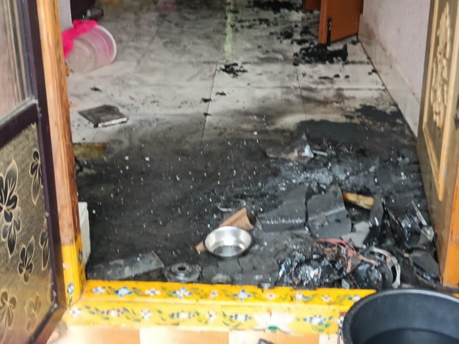 షార్ట్ సర్క్యూట్‌.. తప్పిన ప్రమాదం