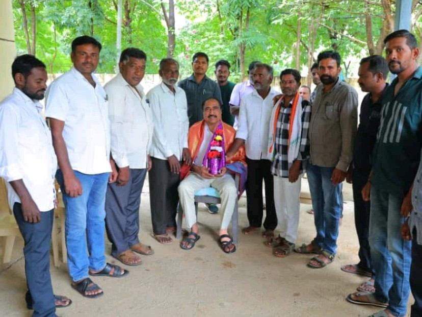 ఎమ్మెల్యేకు ధన్యవాదాలు తెలిపిన గౌడ సంఘ సభ్యులు
