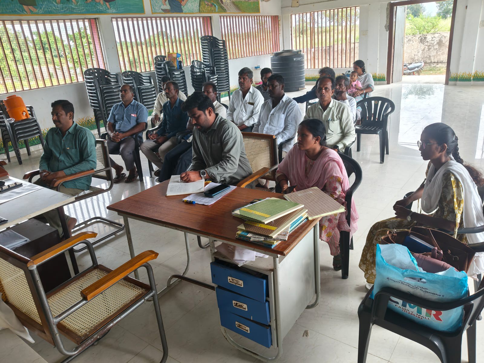 రైతు నేస్తం కార్యక్రమంలో పాల్గొన్న రైతులు