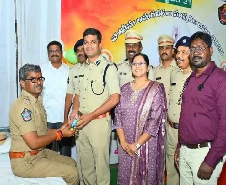 రక్తదాన శిబిరాలను ప్రారంభించిన ఎస్పీ