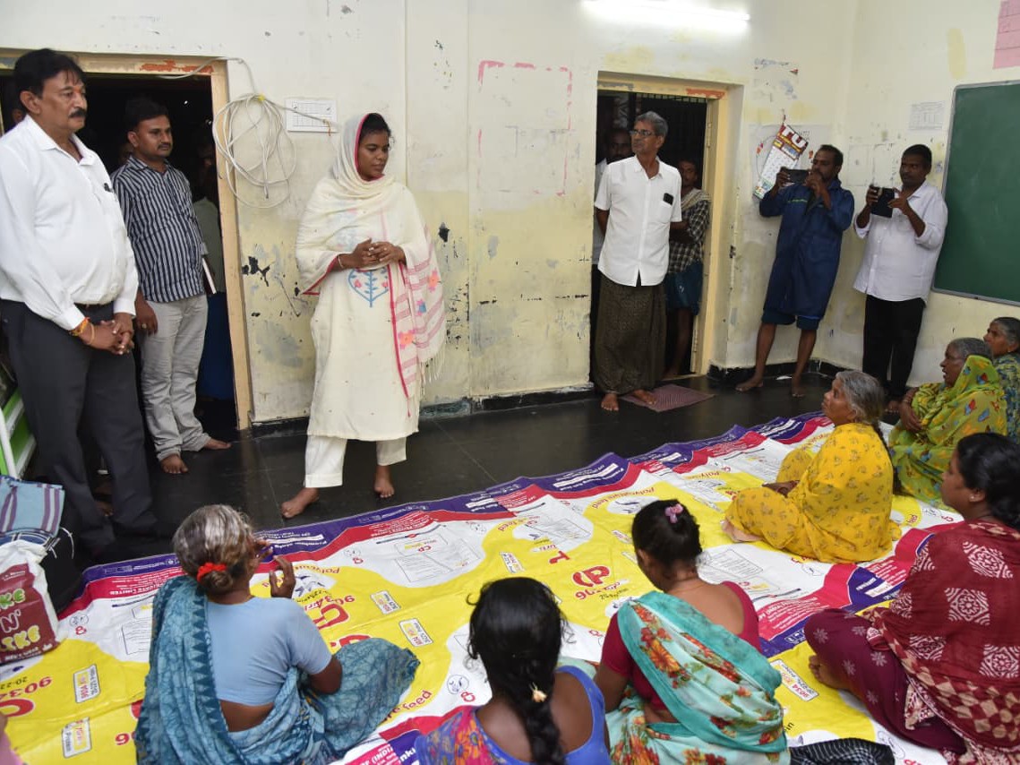 మేడికొండూరు మండలంలో కలెక్టర్ పర్యటన