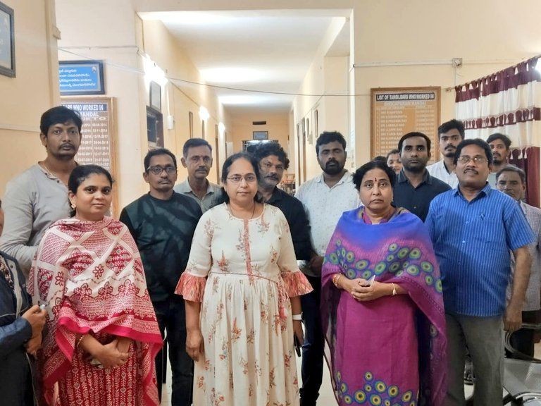 భోగాపురం కంట్రోల్ రూం సందర్శించిన ఎమ్మెల్యే