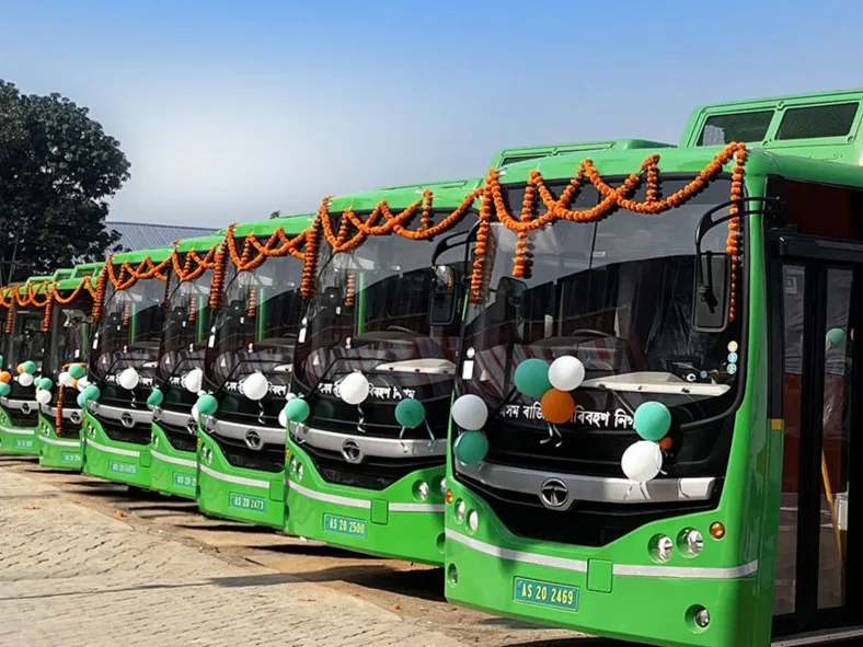 మంగళగిరికి 50 ఎలక్ట్రిక్ బస్సులు