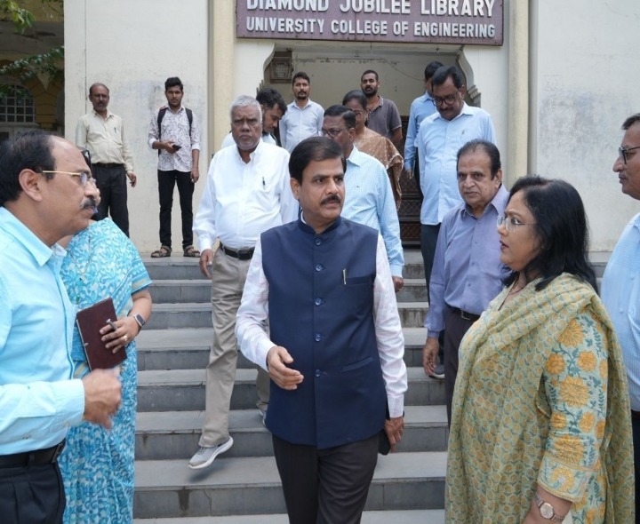 ఉస్మానియా అభివృద్ధి పై అడుగు ముందుకు..!