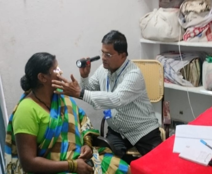 సదాశివ నగర్ PHCలో కంటి వైద్య శిబిరం