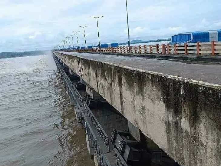 ఎల్లంపల్లి ప్రాజెక్టు నుంచి నీటి విడుదల