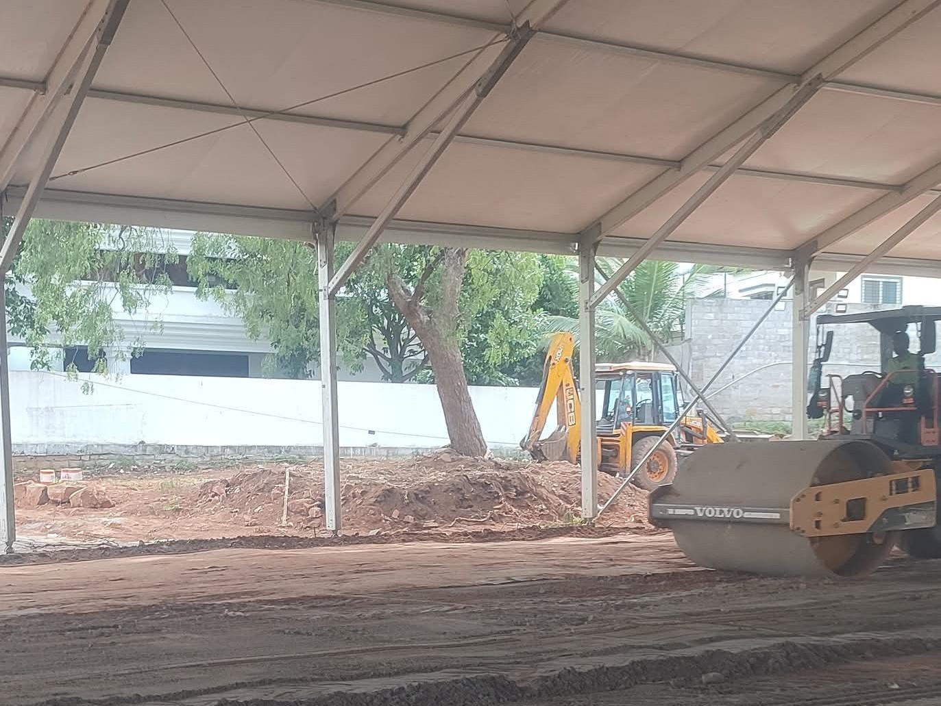 భక్తుల వసతికి సిద్దమవుతున్న ప్రత్యేక కేంద్రం